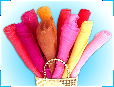 Most popular fine-weave fiber which are commonly used in making hats, twines, ropes, bags, clothing, baskets, boxes, ribbons, table placemats, runners, ribbons, braids, wrappers, paper-based materials and many more.